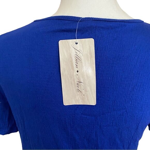 Lillian Nicole Blue Tank Top Size Small NWT - Picture 3 of 10